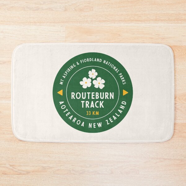 Item preview, Routeburn Track - Mount Cook Buttercup - Great Walk New Zealand designed and sold by fieldtripsupply.