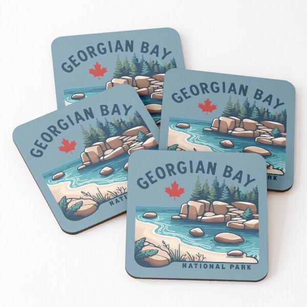 Item preview, Georgian Bay National Park  designed and sold by HowToCanadian.