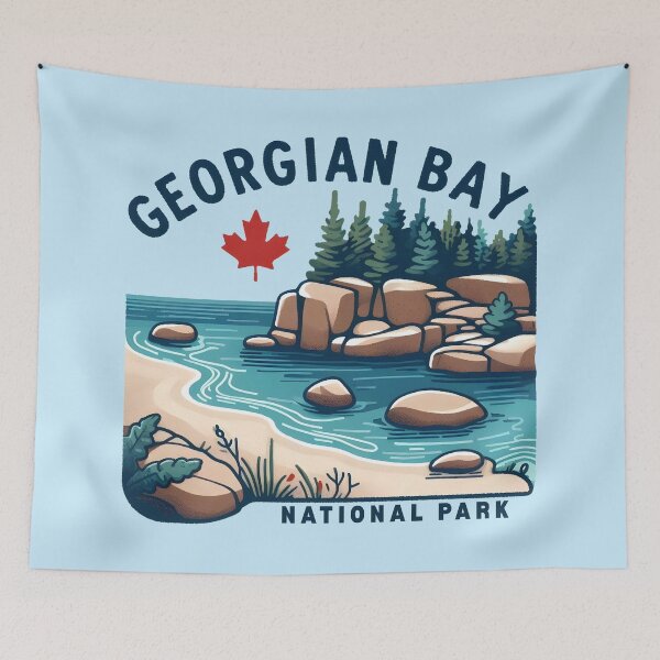 Item preview, Georgian Bay National Park  designed and sold by HowToCanadian.