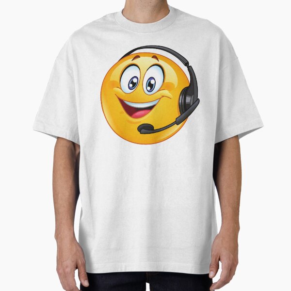 Item preview, customer support emoji classic sticker designed and sold by anandsiva2703.
