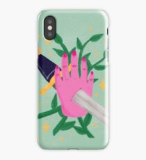 A bird in the hand is better than a sword in the hand iPhone Case