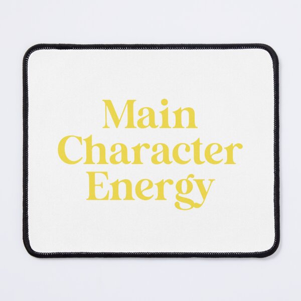 Item preview, Main character Energy - Stickers | Minimal design designed and sold by itsauraprints.