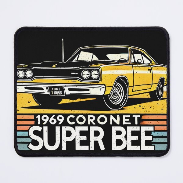 Item preview, 1969 Coronet Super Bee Muscle Car designed and sold by CreepyCornerArt.