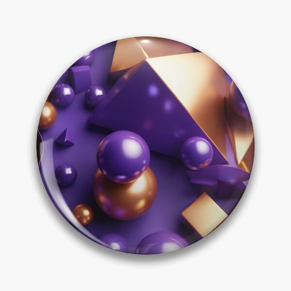 Item preview, Aurelian Purity: A Dynamic Geometric Symphony designed and sold by HeartfulBloom.