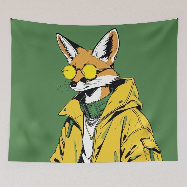 Artikelvorschau, Cooler Fuchs entworfen und verkauft von KiraChie.