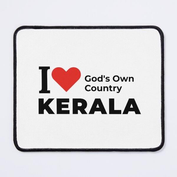 Item preview, I Love Kerala Sticker | God's Own Country India Travel Souvenir designed and sold by saan-creatives.