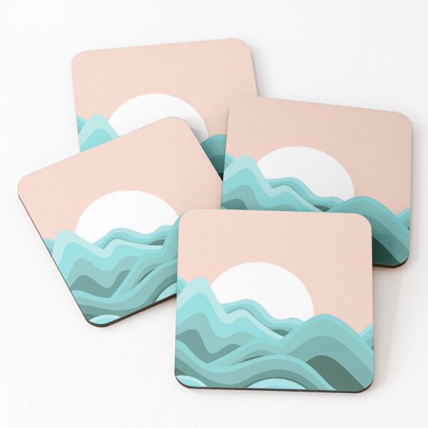 Item preview, Minimalist Ocean Waves  designed and sold by Swadeillustrations.