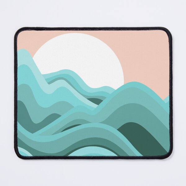 Item preview, Minimalist Ocean Waves designed and sold by Swadeillustrations.