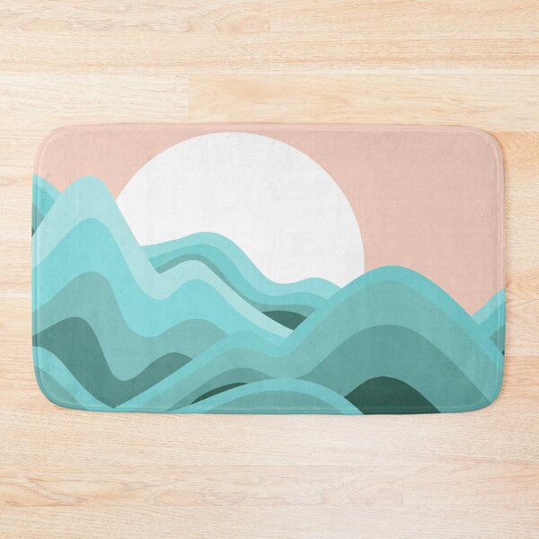 Item preview, Minimalist Ocean Waves  designed and sold by Swadeillustrations.