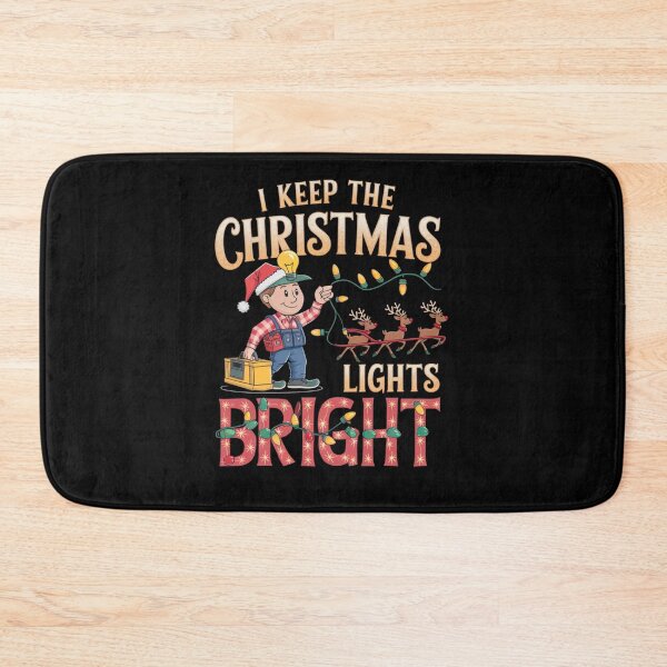 Item preview, I Keep The Christmas Lights Bright designed and sold by Buntrockstore.
