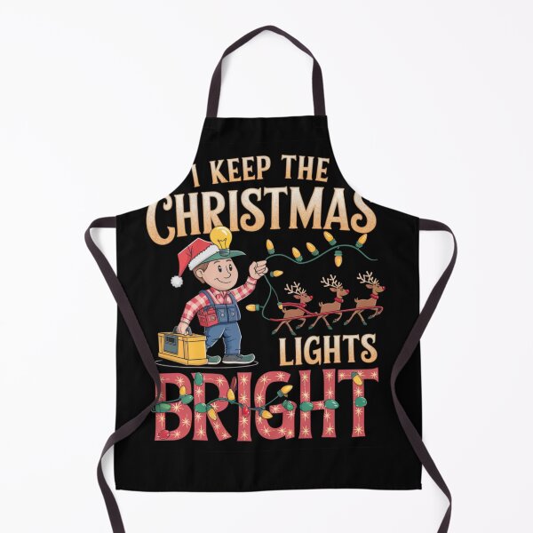 Item preview, I Keep The Christmas Lights Bright designed and sold by Buntrockstore.