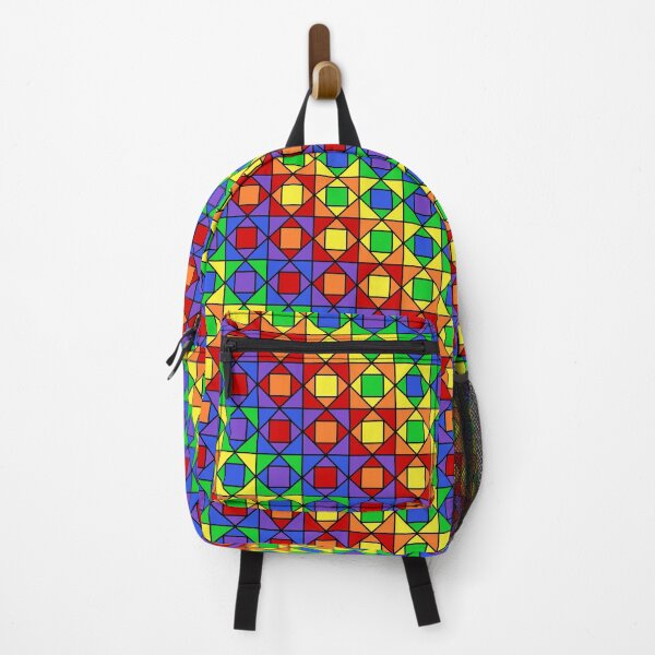 Item preview, Rainbow Squares within Squares designed and sold by Lindsey Popejoy.