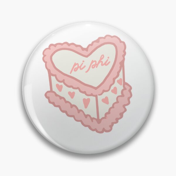 Item preview, Pink Cake Pi Phi designed and sold by IzzyPSDesigns.