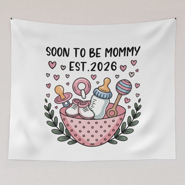 Item preview, Soon To Be Mommy For Pregnancy Announcement designed and sold by Stick-Artistry.