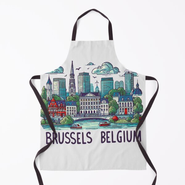 Item preview, Brussels Belgium designed and sold by WanderlustCoCo.