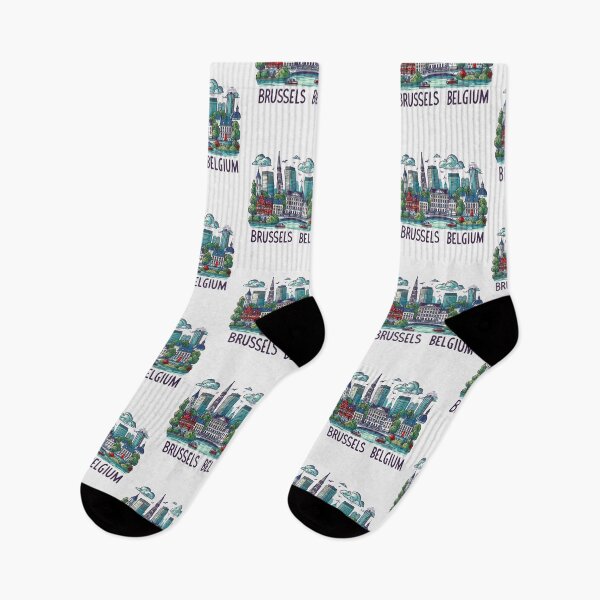 Item preview, Brussels Belgium designed and sold by WanderlustCoCo.