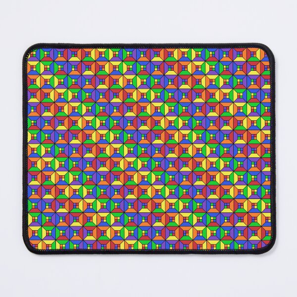 Item preview, Rainbow Squares Inside Squares designed and sold by Lindsey Popejoy.