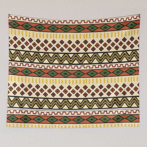 Item preview, Bold Tribal African Pattern | Ethnic Geometric Design designed and sold by Dokak Shop.