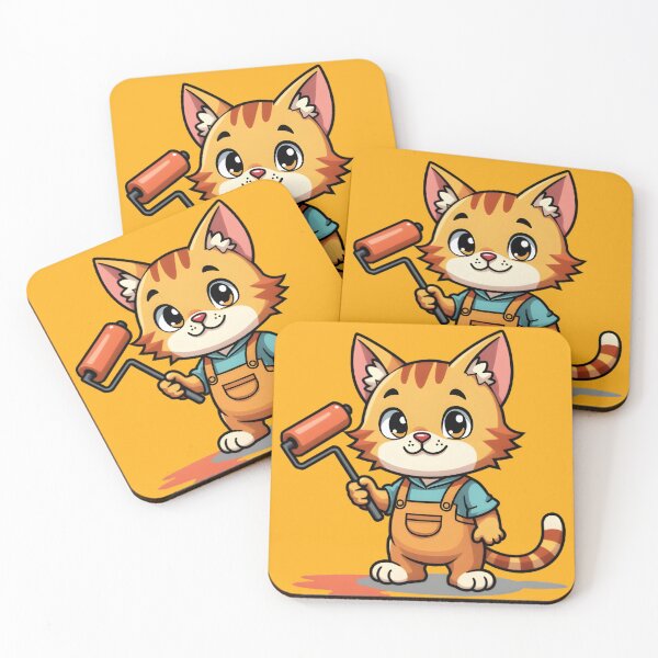 Item preview, Cat in overalls designed and sold by NandoNeko (Meow Market).