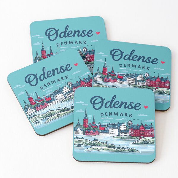 Item preview, Odense Denmark  designed and sold by WanderlustCoCo.
