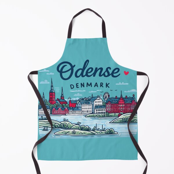 Item preview, Odense Denmark designed and sold by WanderlustCoCo.