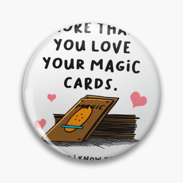 Item preview, Love you more than magic  MTG Birthday  designed and sold by deristageagadir.