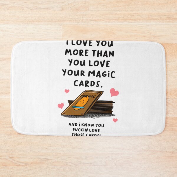 Item preview, Love you more than magic  MTG Birthday  designed and sold by deristageagadir.
