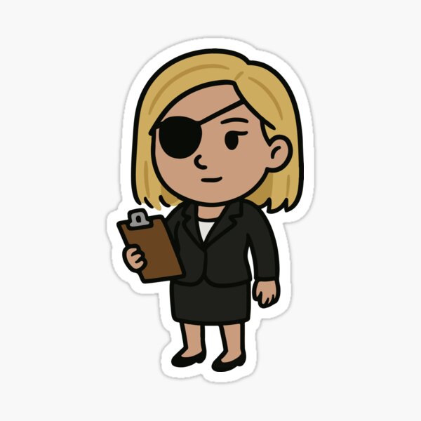 Item preview, Rachel Duncan Chibi-Aufkleber – Orphan Black Clone Club Fan Art designed and sold by gyenayme.