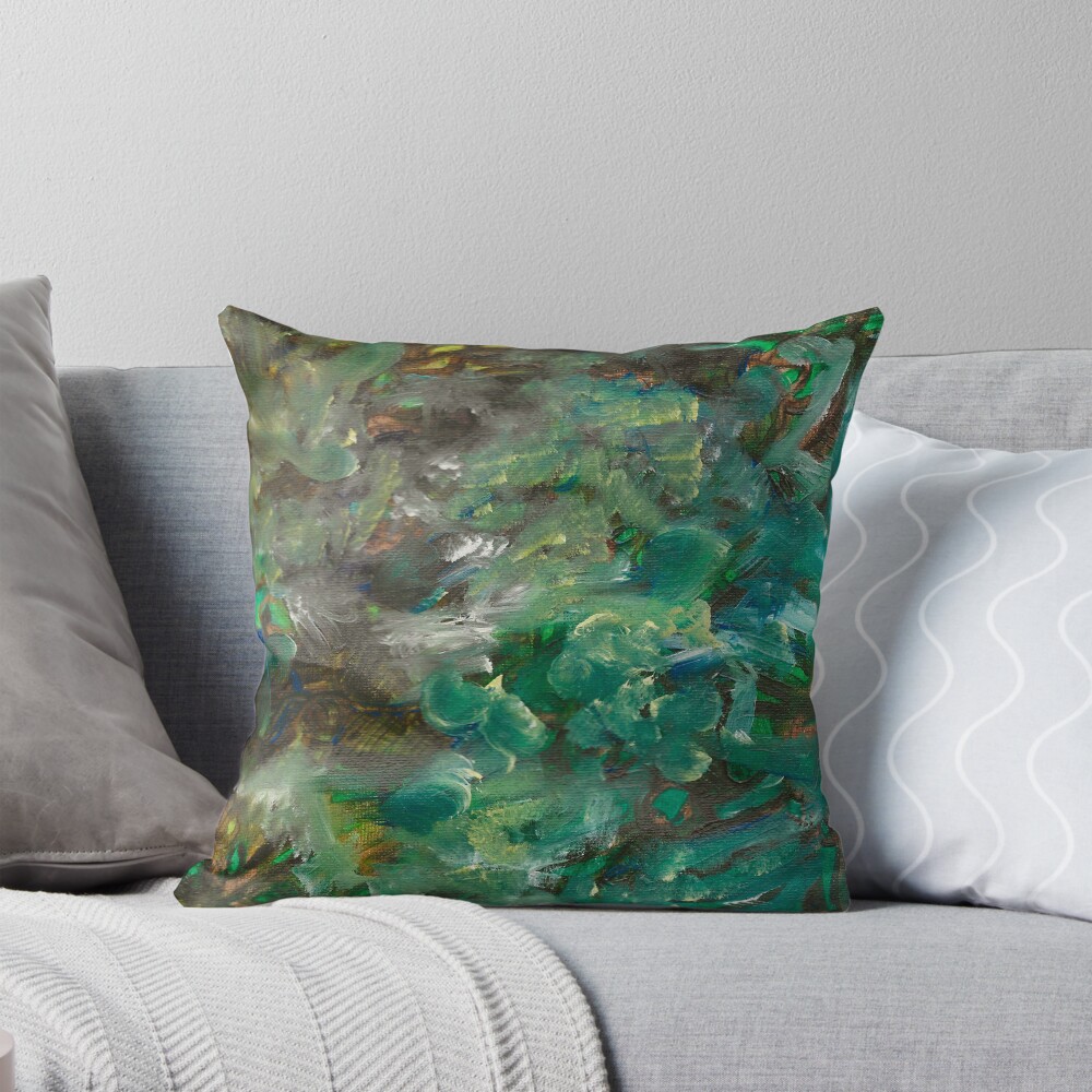 Item preview, Throw Pillow designed and sold by FireRabbitsInk.