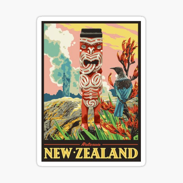 Vista previa del artículo con la obra «Rotorua», diseñado y vendido por Ross Murray.