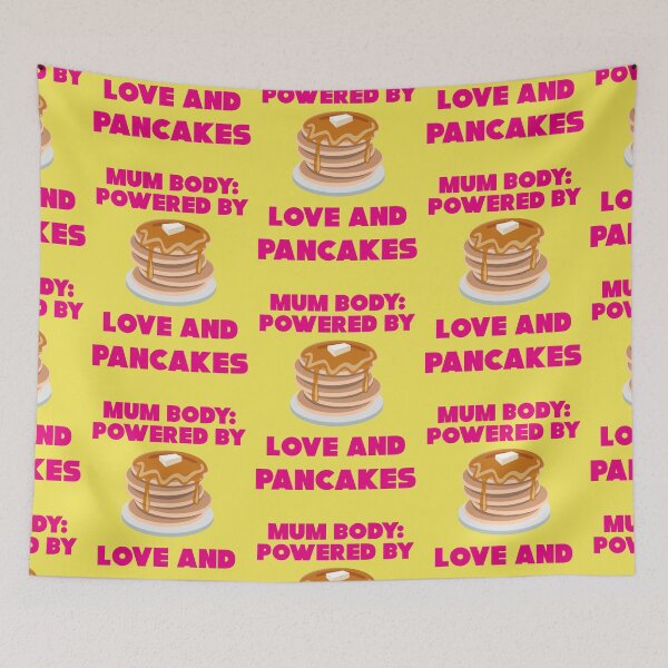 Item preview, Mum body powered by love and pancakes designed and sold by Mauswohn.