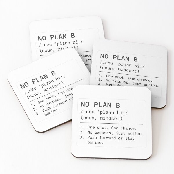 Item preview, NO PLAN B – The Mindset Definition designed and sold by NO PLAN B 'Club.