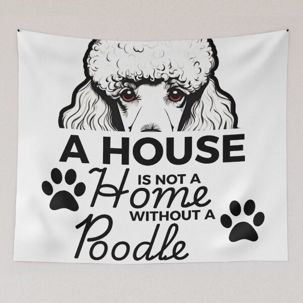 Item preview, Poodle Ears – A House Is Not a Home Without a Poodle designed and sold by GoodyPaws.