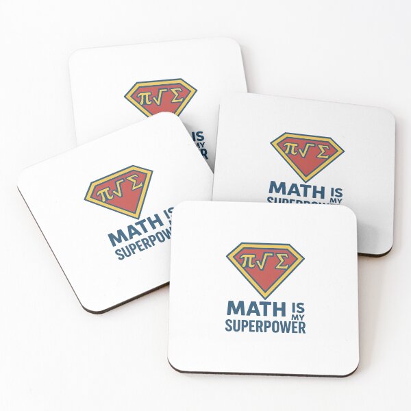 Item preview, Math Is My Superpower – Superhero Math Teacher Gift Design designed and sold by DJCApparel.