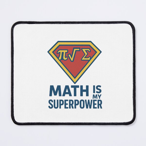 Item preview, Math Is My Superpower – Superhero Math Teacher Gift Design designed and sold by DJCApparel.