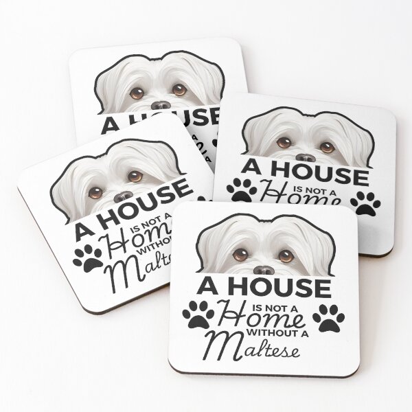 Item preview, Maltese Ears – A House Is Not a Home Without a Maltese designed and sold by GoodyPaws.