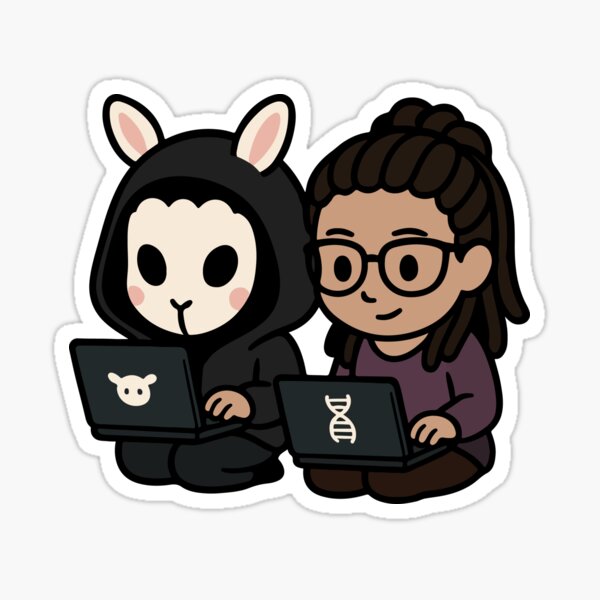 Item preview, MK & Cosima Niehaus Hacking – Clone Club Tech Duo Fan Art designed and sold by gyenayme.