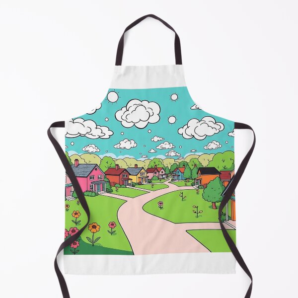Item preview, Suburbia in Pop Art designed and sold by Zazeyy.
