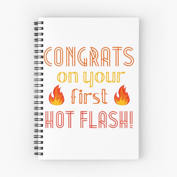 Item preview, Funny Menopause Hot Flames designed and sold by soapblossom.