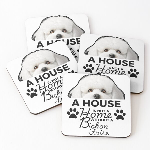 Item preview, Bichon Frisé Ears – A House Is Not a Home Without a Bichon designed and sold by GoodyPaws.