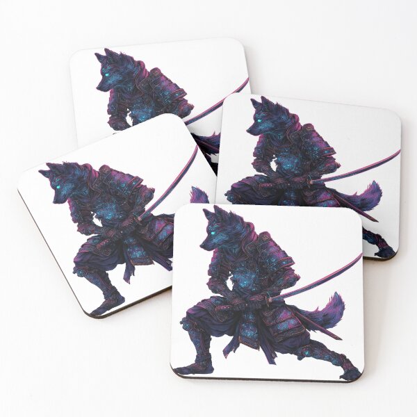 Item preview, Samurai Wolf — Fierce Warrior of the Ancient Wild designed and sold by Jayo82.