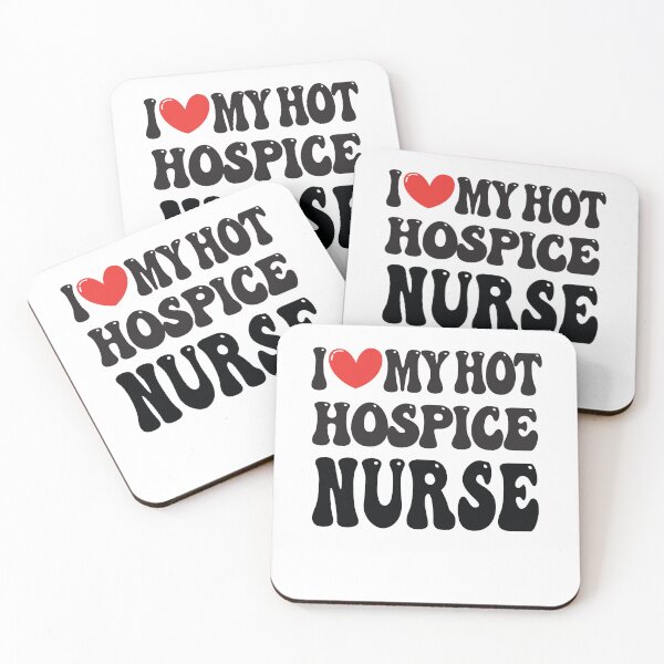 Item preview, I Love My Hot Hospice Nurse Wife I Heart My Girlfriend heart of Valentine's Day Funny Retro Gift designed and sold by CoolCreative.