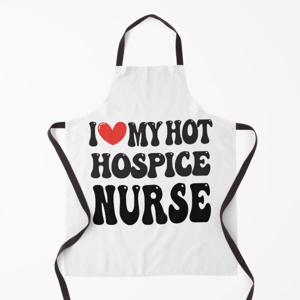 Item preview, I Love My Hot Hospice Nurse Wife I Heart My Girlfriend heart of Valentine's Day Funny Retro Gift designed and sold by CoolCreative.
