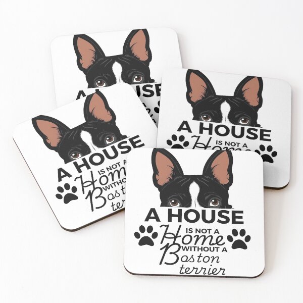 Item preview, Boston Terrier Ears – A House Is Not a Home Without a Boston Terrier designed and sold by GoodyPaws.