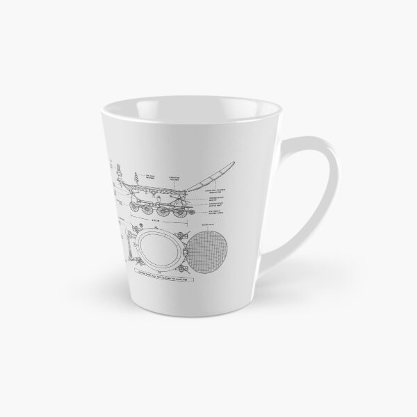 Item preview, Lunokhod Rover. Luna Mission (White Stencil - No Background. Vertical) designed and sold by BGALAXY.