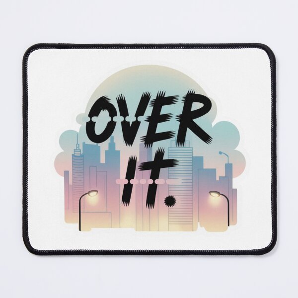 Item preview, Over It – Pastel City Burnout Sticker for the Done Ultra Gift Drop: Summer Edition designed and sold by Imaginarium of Chaos falcon88 .