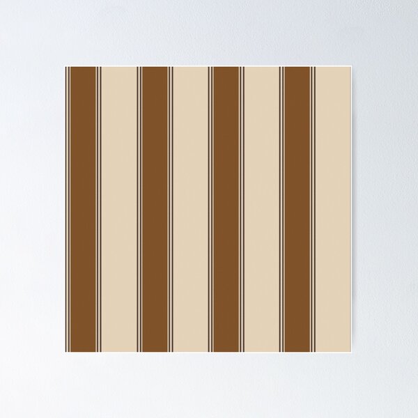 Item preview, Striped Brown Pattern Tulua_Studio designed and sold by TuluaStudio.