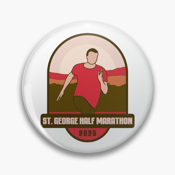 Artikelvorschau, St. George Halbmarathon – 2025 entworfen und verkauft von Moritz Schwäble.