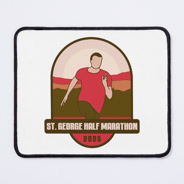 Artikelvorschau, St. George Halbmarathon – 2025 entworfen und verkauft von Moritz Schwäble.
