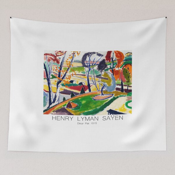 Item preview,  Exhibition poster of Henry  Lyman Saÿen Décor Plat 1915 designed and sold by paulrommer.